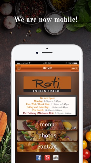 Roti Indian Bistro(圖2)-速報App