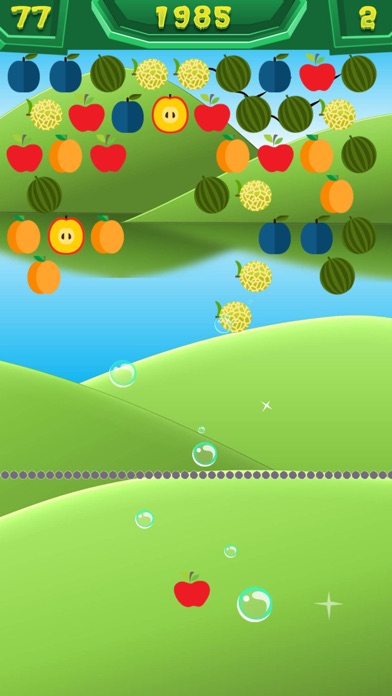 Fruits Bubble Shooter Puzzle Games screenshot 4