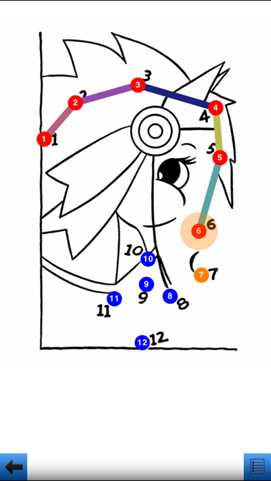 How to cancel & delete Kids Connect The Dots Coloring from iphone & ipad 3