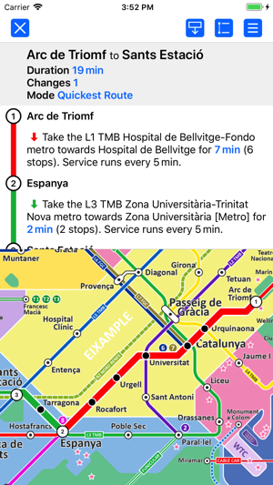 Barcelona Metro by Zuti(圖2)-速報App