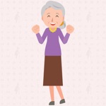 Old woman  Animated Stickers