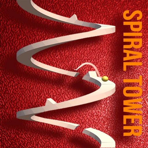 2D Jump N Roll at Spiral Tower iOS App