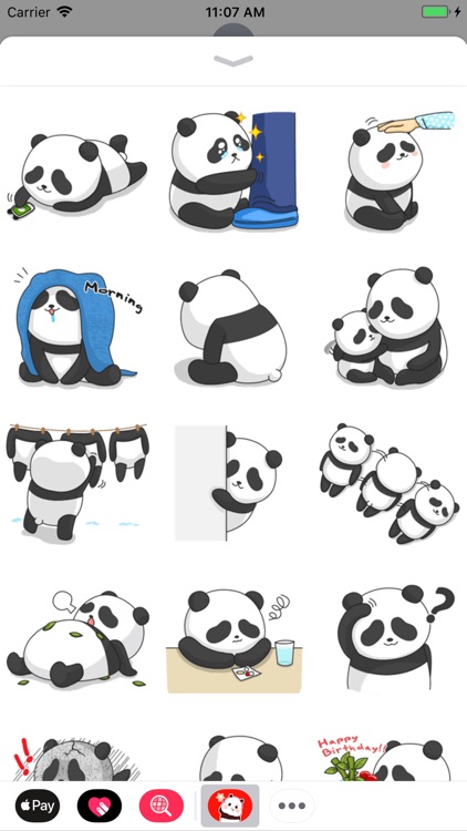 Panda Stickers Collection screenshot-6