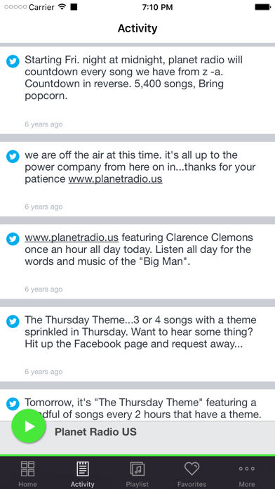 Planet Radio US screenshot 2