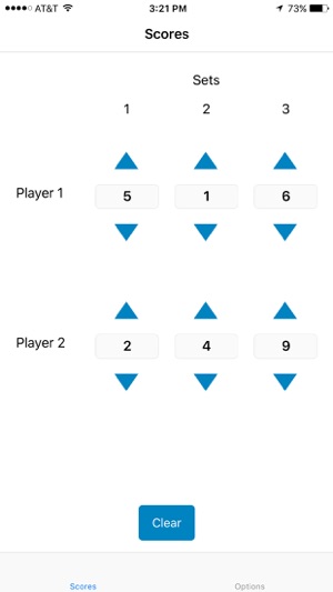 Microframe Tennis Score Board