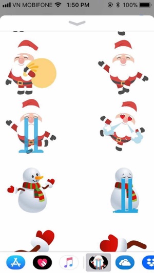 Xmas Santa Ornaments Sticker(圖3)-速報App