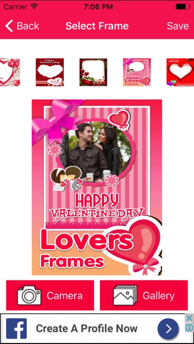How to cancel & delete Valentine Day Photo Frame Creator from iphone & ipad 3