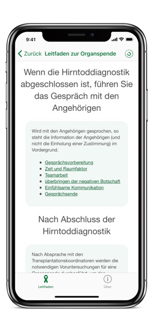 Leitfaden zur Organspende(圖3)-速報App