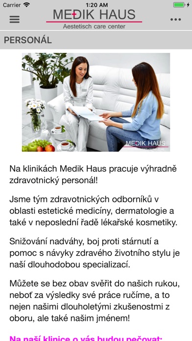 Medik haus CZ screenshot 3