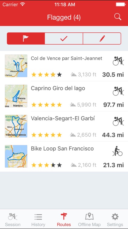 Runtastic Road Bike GPS PRO screenshot-4