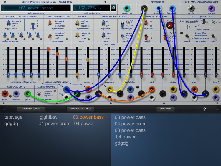 Buchla Easel Remote Control