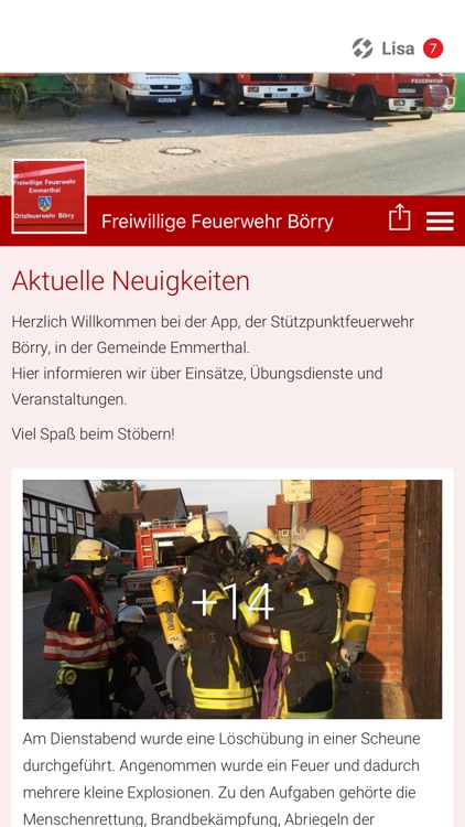 Freiwillige Feuerwehr Börry