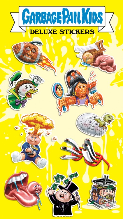 Garbage Pail Kids Deluxe Stickers