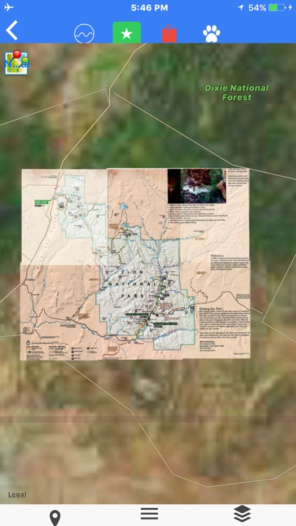 Zion National Park Tour Maps