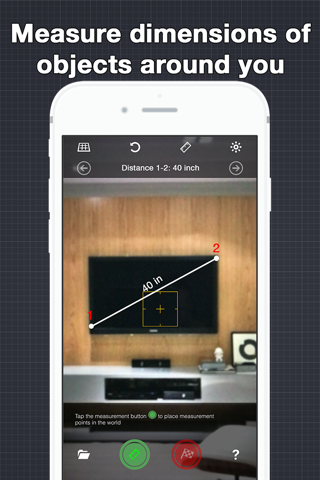 EasyMeasure AR - náhled