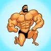 Fitness Man Stickers