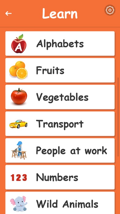 Kids Fun Learn & Quiz screenshot 2