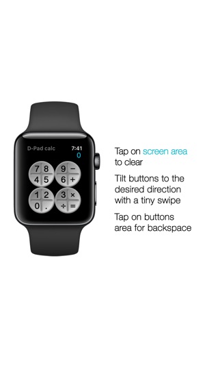 D-Pad calc - Watch calculator