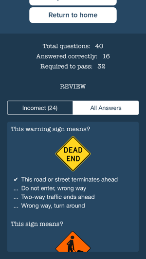 NY DMV Permit Practice Tests(圖8)-速報App