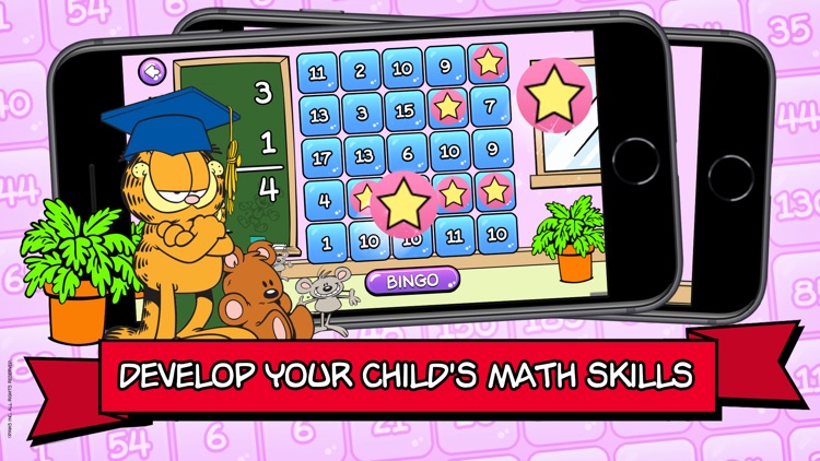 Garfield Math Bingo