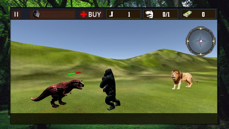 Gorilla vs Dinosaur Adventure screenshot-3