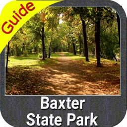 Baxter State Park  gps and outdoor map with Guide