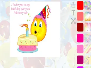 Screenshot 2 Tarjetas invitación cumpleaños iphone