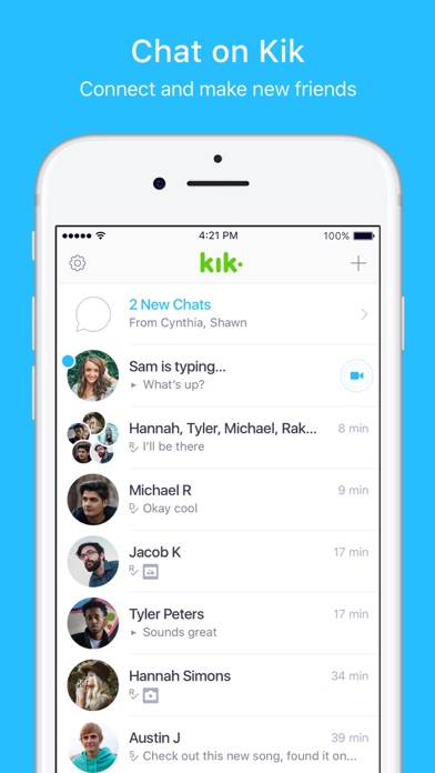 mobile kik chat