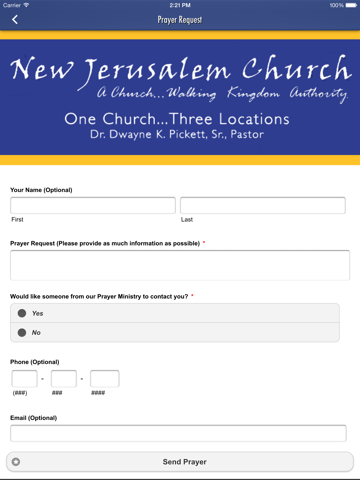 New Jerusalem Church screenshot 3
