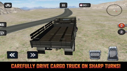 Mission Army Truck Driving screenshot 2