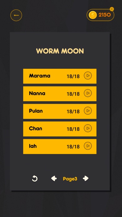 Word Moon - Unscramble words screenshot 2