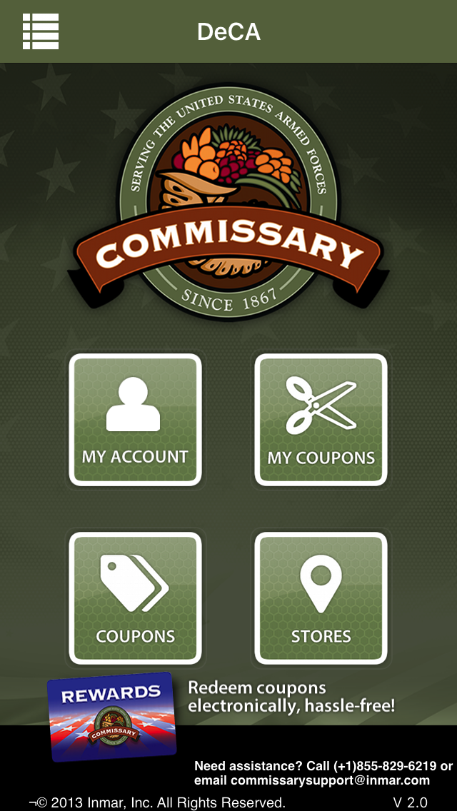 Commissary Rewards