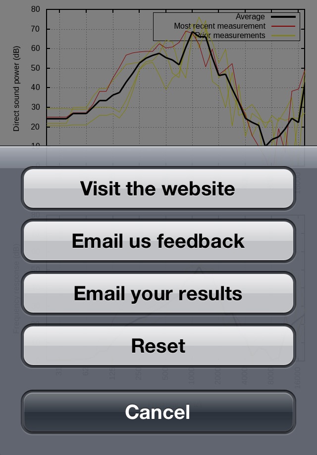 ClapIR Acoustics Measurement screenshot 3