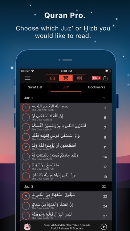 Quran Pro Muslim القرآن الكريم screenshot-6