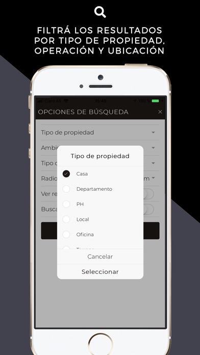 Selecto Propiedades screenshot 3