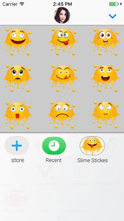 Slime Emoji : Animated sticker screenshot-3