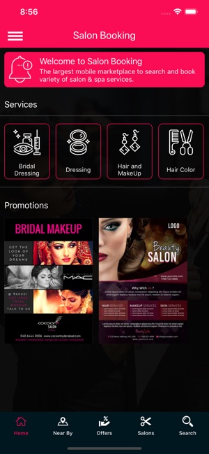 Saloon Booking