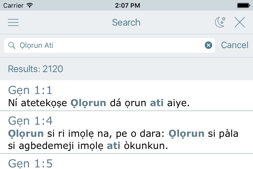 Yoruba Bible Holy Version KJV screenshot 4