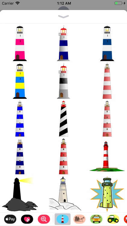 Lighthouse Stickers