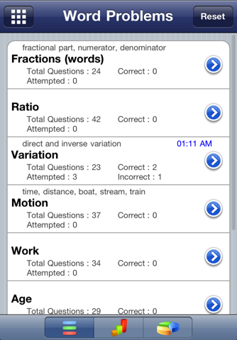 PSAT Word Problems (math) screenshot 3