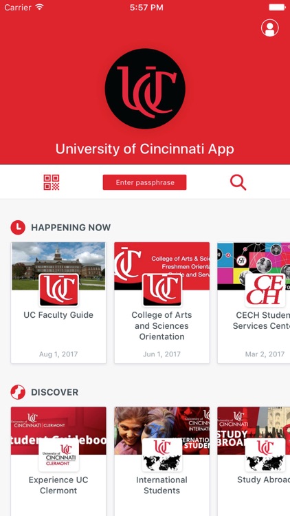 University of Cincinnati App