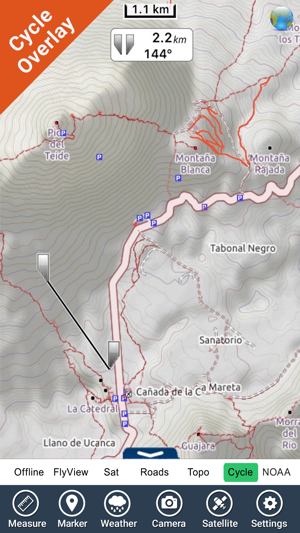 Parque Nacional del Teide - GPS Map Navigator(圖3)-速報App