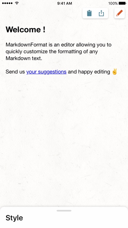 MD Format, a MarkDown editor with style