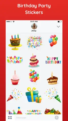 Game screenshot Happy Birthday Sticker HBD App hack