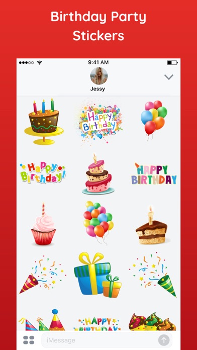 Happy Birthday Sticker HBD App screenshot 3