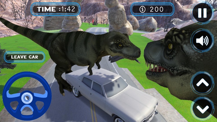 Jurassic Dinosaur life escaped