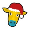 Bimstore Christmas Cow