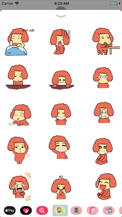 Wooly - Red Sheep Emoji GIFs screenshot 2