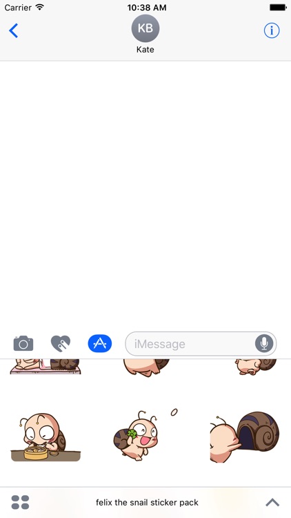 felix the snail sticker pack screenshot-3