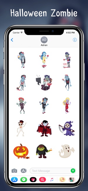 Halloween & Zombies Stickers(圖2)-速報App